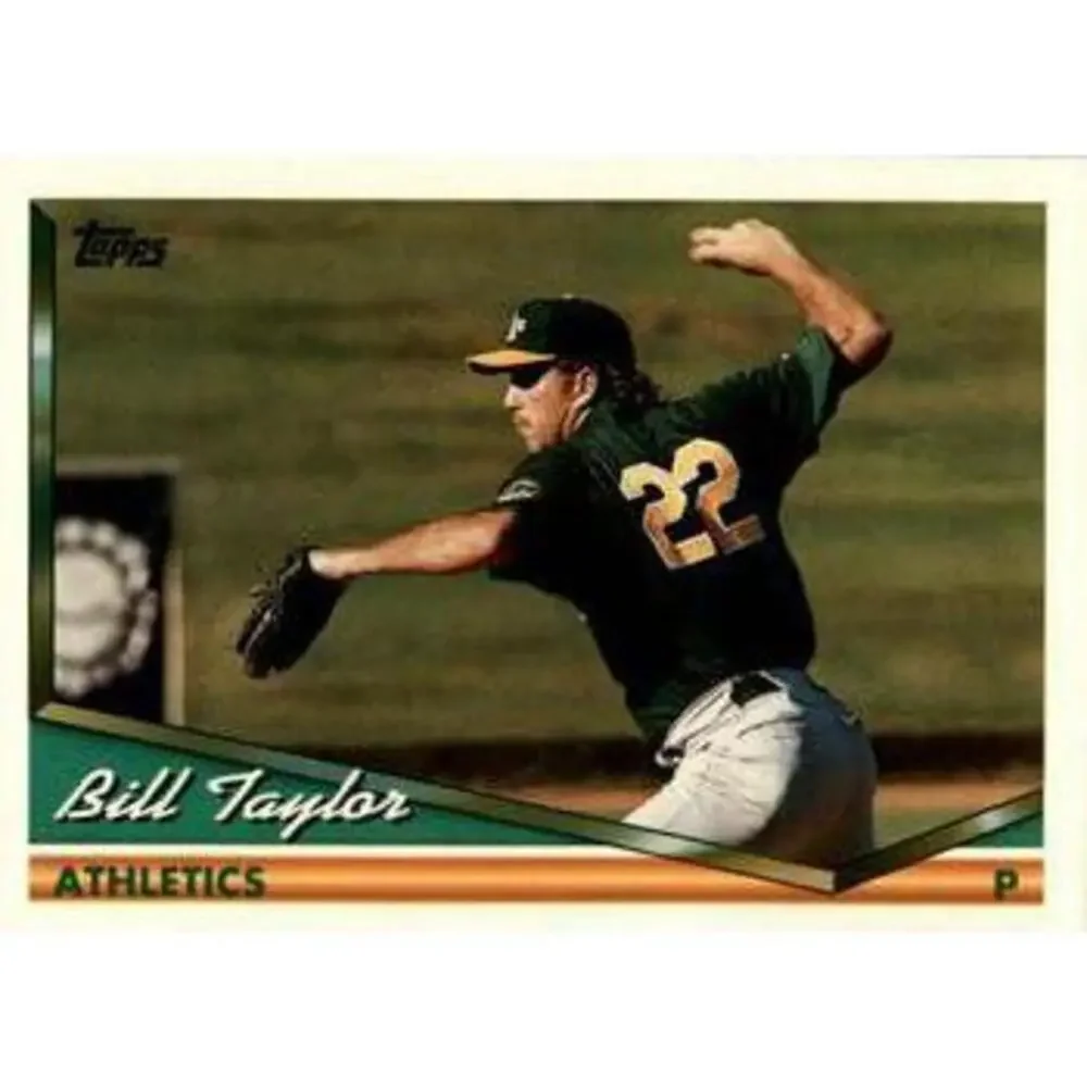 1994 Topps Traded Bill Taylor RC 2T Oakland Athletics